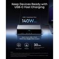 Anker Prime 14-in-1 140W Docking Station with Triple Display - Grey