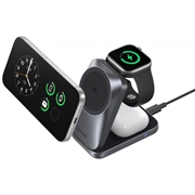 Anker Prime MagGo 3-in-1 Wireless Charger - 25W - Black