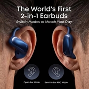 Anker Soundcore AeroFit 2 Pro Open-Ear Wireless Earphones with Smart ANC - Blue