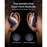 Anker Soundcore AeroFit 2 Pro Open-Ear Wireless Earphones with Smart ANC - Violet