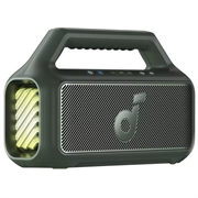 Anker Soundcore Boom 2 Portable Bluetooth Speaker 80W - IPX7, RGB, BassUp 2.0 - Green
