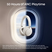 Anker Soundcore Space 2 Wireless Headphones - 70-Hour Battery - White