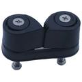 Anodized Aluminum and Nylon Ball Bearing Cam Cleat for Sailing Boat and Kayak - L