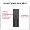 Anti-Aging Skin Care Mask with Digital Controller - Black