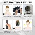 Anti-Aging Skin Care Mask with Digital Controller - Black