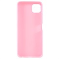 Anti-Fingerprint Matte Samsung Galaxy A22 5G, Galaxy F42 5G TPU Case - Pink