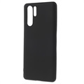 Huawei P30 Pro Anti-Fingerprint Matte TPU Case - Black