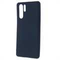 Huawei P30 Pro Anti-Fingerprint Matte TPU Case - Dark Blue