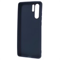 Huawei P30 Pro Anti-Fingerprint Matte TPU Case - Dark Blue