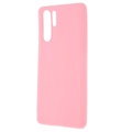 Huawei P30 Pro Anti-Fingerprint Matte TPU Case - Pink
