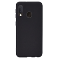 Anti-Fingerprint Matte Samsung Galaxy A20e TPU Case - Black