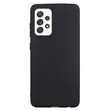 Anti-Fingerprint Matte Samsung Galaxy A33 5G TPU Case - Black