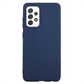 Anti-Fingerprint Matte Samsung Galaxy A33 5G TPU Case - Blue