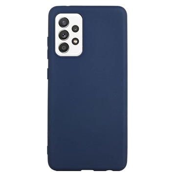 Anti-Fingerprint Matte Samsung Galaxy A33 5G TPU Case - Blue