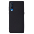Anti-Fingerprint Matte Samsung Galaxy A50 TPU Case - Black