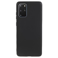 Anti-Fingerprint Matte Samsung Galaxy S20+ TPU Case - Black