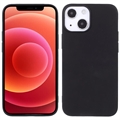 Anti-Fingerprint Matte iPhone 13 TPU Case - Black