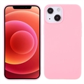 Anti-Fingerprint Matte iPhone 13 Mini TPU Case - Pink