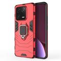 Xiaomi 13 Pro Hybrid Case with Ring Holder - Red