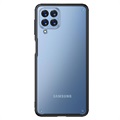 Anti-Shock Samsung Galaxy M53 Hybrid Case - Black / Clear