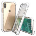 iPhone X Anti-Shock Hybrid Crystal Case - Clear / White