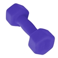 Anti-Slip Fitness Neoprene Dumbbell - 4kg - Purple