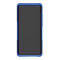 Huawei P30 Pro Anti-Slip Hybrid Case with Kickstand - Blue / Black
