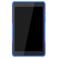 Anti-Slip Samsung Galaxy Tab A 8.0 (2019) Hybrid Case - Blue / Black