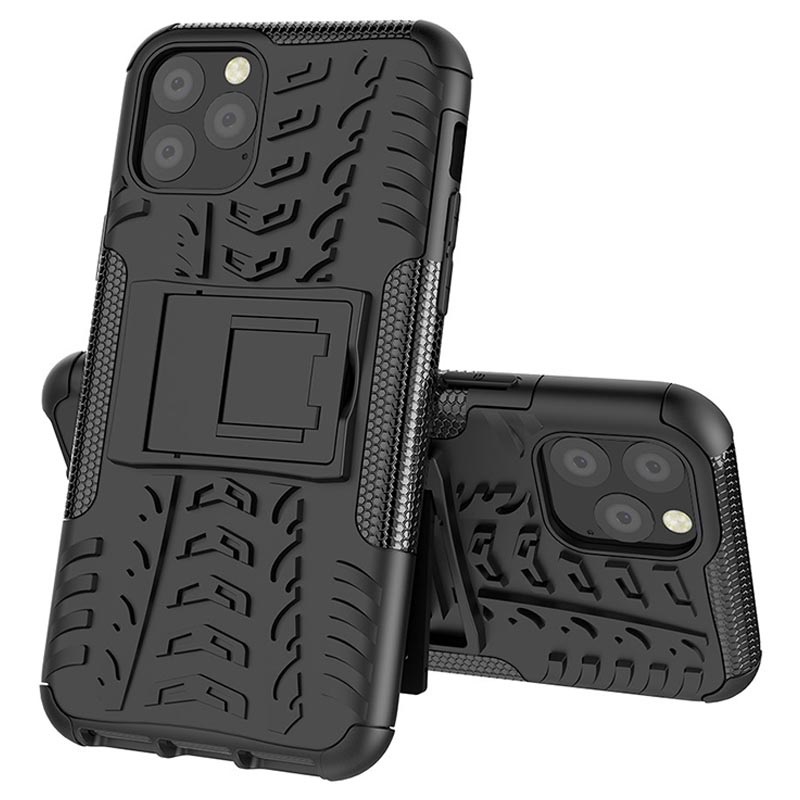 AntiSlip iPhone 11 Pro Hybrid Case with Stand