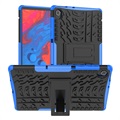 Lenovo Tab K10 Anti-Slip Hybrid Case with Kickstand - Black / Blu