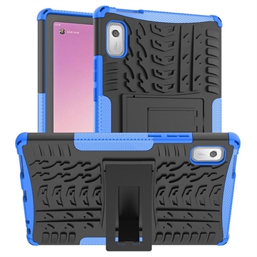 Anti-Slip Lenovo Tab M9 Hybrid Case with Kickstand - Blue / Black