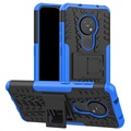 Nokia 6.2/7.2 Anti-Slip Hybrid Case with Kickstand - Blue / Black