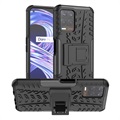 Realme 8i Anti-Slip Hybrid Case with Kickstand - Black