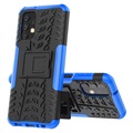 Samsung Galaxy A13 Anti-Slip Hybrid Case with Kickstand - Blue / Black
