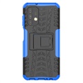 Samsung Galaxy A13 Anti-Slip Hybrid Case with Kickstand - Blue / Black