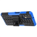 Samsung Galaxy A13 Anti-Slip Hybrid Case with Kickstand - Blue / Black