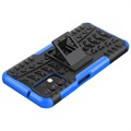 Samsung Galaxy A13 Anti-Slip Hybrid Case with Kickstand - Blue / Black