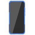 Anti-Slip Xiaomi Redmi 9C, Redmi 9C NFC Hybrid Case with Stand - Blue / Black