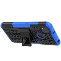 Anti-Slip Xiaomi Redmi 9C, Redmi 9C NFC Hybrid Case with Stand - Blue / Black