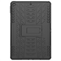 iPad 10.2 2019/2020/2021 Anti-Slip Hybrid Case with Kickstand - Black