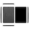 iPad 10.2 2019/2020/2021 Anti-Slip Hybrid Case with Kickstand - Black