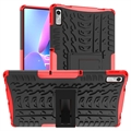 Anti-Slip Lenovo Tab P11 Gen 2 Hybrid Case with Stand - Red