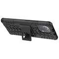 Anti-Slip Xiaomi Mi 11 Pro Hybrid Case with Stand - Black