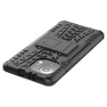 Anti-Slip Xiaomi Mi 11 Pro Hybrid Case with Stand - Black