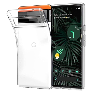 Anti-Slip Google Pixel 7a TPU Case - Transparent