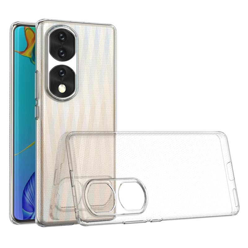 Anti-Slip Honor 70 Pro TPU Case - Transparent