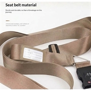 Anti-Theft Luggage Cross Strap with Combination Lock - Khaki