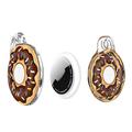 Apple AirTag 1/2 IMD Pattern Case with Metal Buckle - Donut