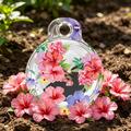 Apple AirTag 1/2 IMD Pattern Case with Metal Buckle - Hibiscus Flowers