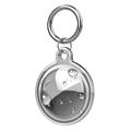 Apple AirTag 1/2 Waterproof Transparent Silicone Case with Keychain